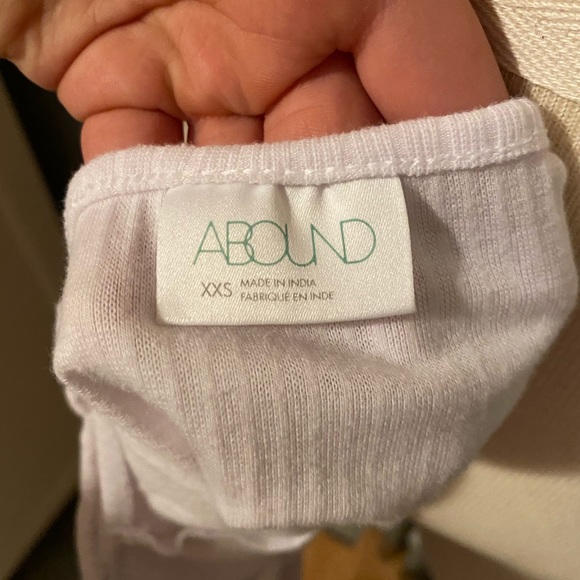 Solid blue and white tank - Picture 4 of 4